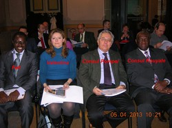 VISITE DU CONSUL GENERAL DU SENEGAL A MILAN A GENES