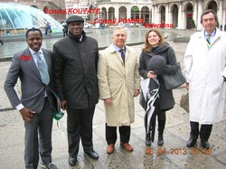 VISITE DU CONSUL GENERAL DU SENEGAL A MILAN A GENES