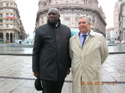 VISITE DU CONSUL GENERAL DU SENEGAL A MILAN A GENES