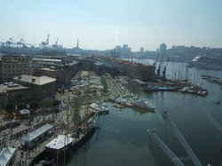 PORTO ANTICO DI GENOVA,Vue en hauteur