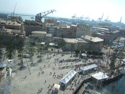 PORTO ANTICO DI GENOVA,Vue en hauteur