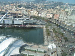 PORTO ANTICO DI GENOVA,Vue en hauteur