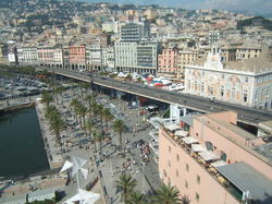 PORTO ANTICO DI GENOVA,Vue en hauteur